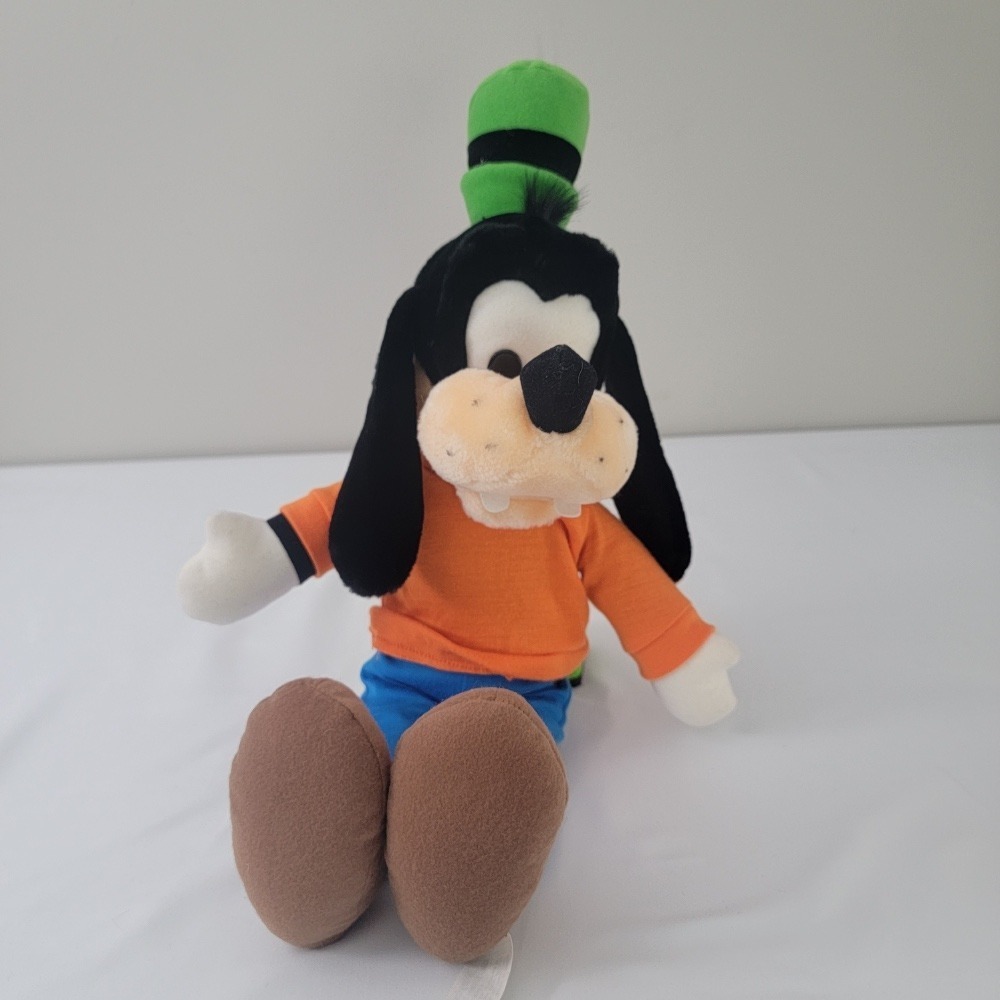 Disney Goofy‎ Plush Disneyland Walt Disney World Stuffed Animal Toy